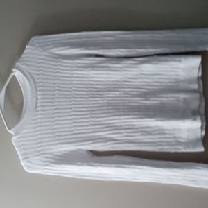 Lover large white long sleeve shirt